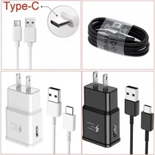 Universal 25W Wall Charger Plug / 3FT Type C Charging USB Cable For Samsung