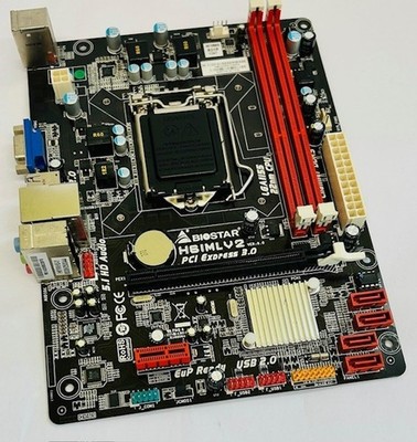 Biostar H6IMLV2 VER:6.0 Sockel 1155 Hauptplatine, Dual Channel DDR3, ohne I/O-Platte