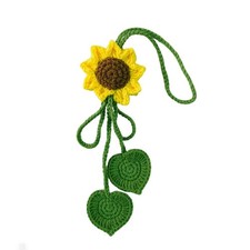 Joekaran Crochet Sunflower And Cute Car Accessories For Women Handmade Girly... Joekaran Crochet Sunflower And Cute Car Accessories For Women Handmade Girly...