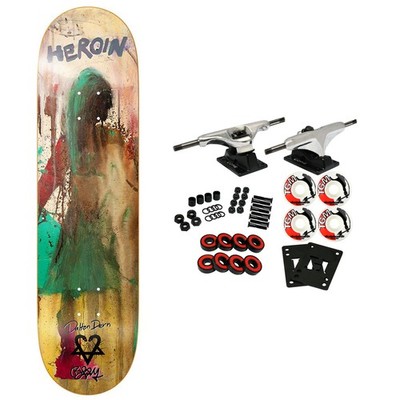 Heroin Skateboard Complete Dalton Dern Bam 8.38'' x 32''