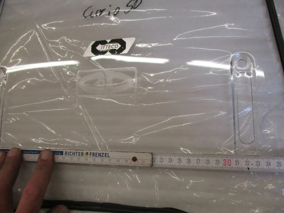 Kymco CX 50 Curio Windshield Panel Cockpit Lens 420x440mm Shield - image 4 of 4