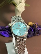 Rado Golden Horse Men's Rare Sky Blue Dial Swiss Wristwatch