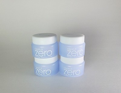 4x Banila Co Clean It Zero Cica Relief Calming Cleansing Balm 7 mL/0.24 oz Mini