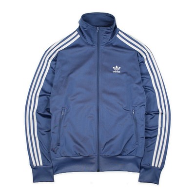 Adidas Firebird Trainingsjacke Trackjacket Blau Glanz Shine Trefoil Herren