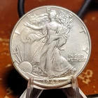 1942-P WALKING LIBERTY HALF DOLLAR 90% Silver AU PLUS Super Nice COIN