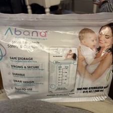 Abana Breastmilk Storage Bag - 100 count - New - Sealed