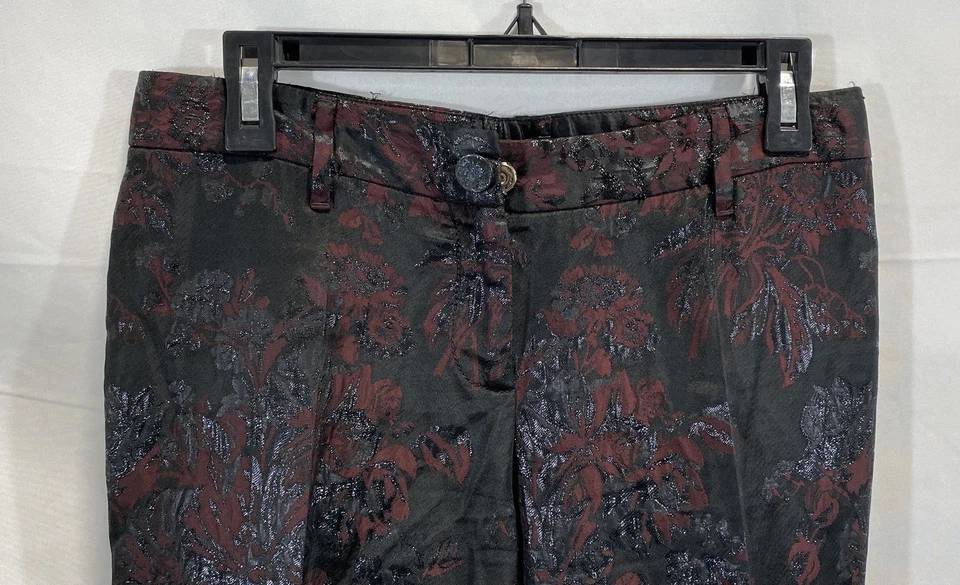 Pantalones de vestir para mujer Dolce&Gabbana multicolor floral talla 40 Foto 2 de 4