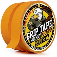 EAGLES Hockey Tape Multipurpose Cloth Roll for 1 inch x 21 yards, Orange