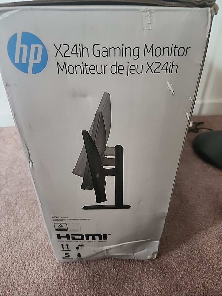 【箱あり】【ジャンク品】hp X24ih Gaming Monitor HP Geek Squad Certified Refurbished 23.8