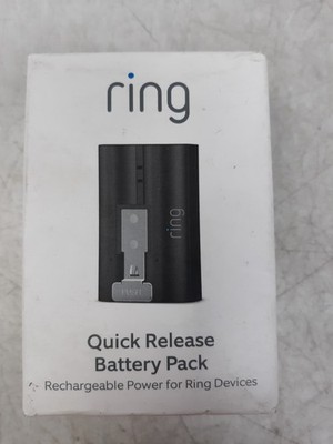 Ring Quick Release Battery Pack Backup Power Nonstop Security Rechargeable