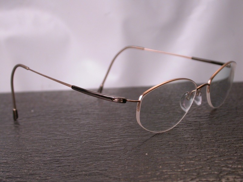 Silhouette Titan Frameless Gold Eyeglasses Made in Austria