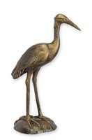 Gusseiserne Figur Reiher Replikat Retro Design Dekoration