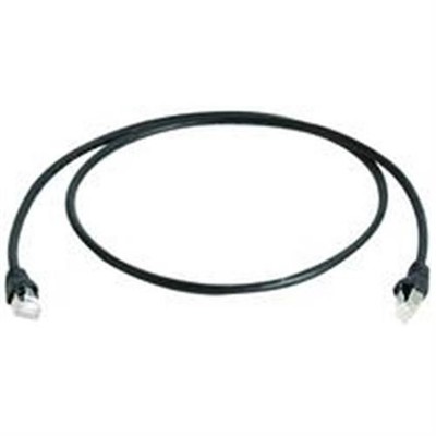 Telegärtner Patchkabel, S/FTP, Cat.6a, RJ-45, 3m, Schwarz