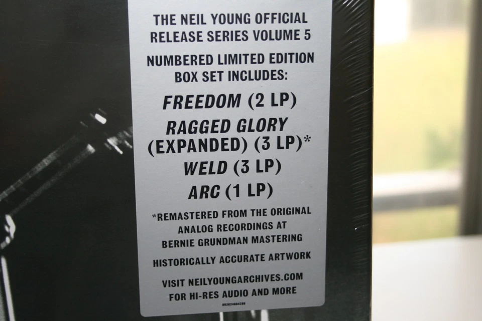 Neil Young-Official Release Series Volume 5 Discs 22,23,+24&25 9LP Box Set #9511 - Image 2 of 4