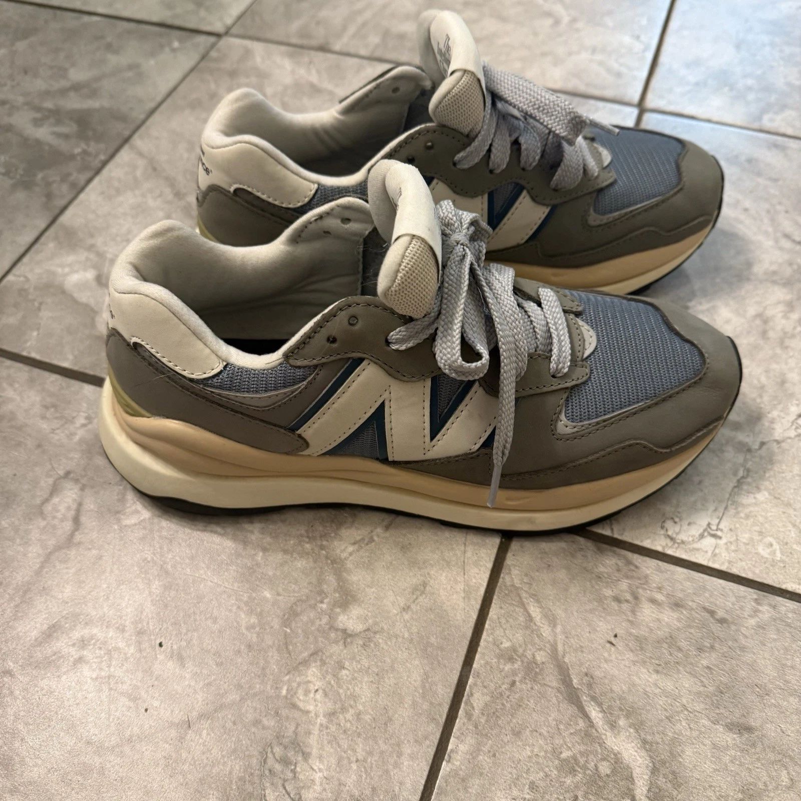 New Balance 57 40 Uomo Taglia 6 Japan Grigio Khaki M5740LLG 8 Donna Atletico