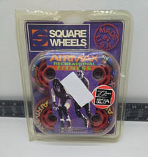 Square Wheels AIRMAX 4 -pack  72mm 78A  Inline Roller Hockey Wheels Outdoor