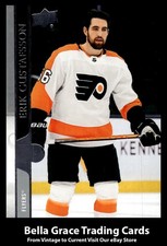 2020-21 Upper Deck Erik Gustafsson #605 Philadelphia Flyers NHL Hockey 