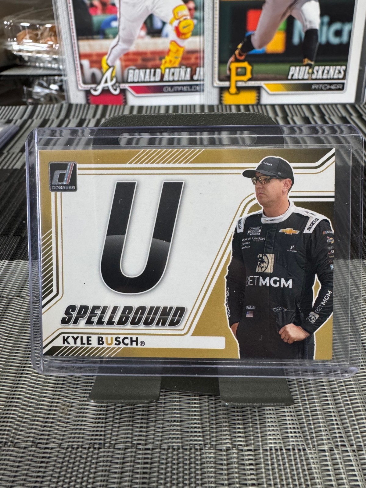 2026 Panini Donruss Racing 37 Kyle Busch Spellbound U Gold