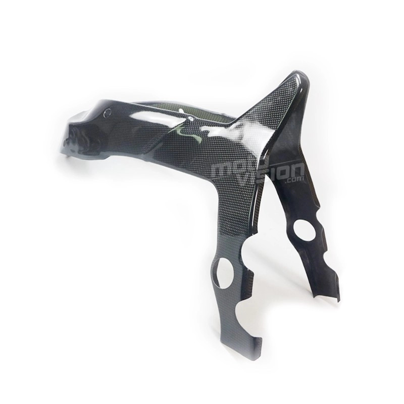 Protection cadre carbone Kevlar Kawasaki ZX6R 2008 moto piste
