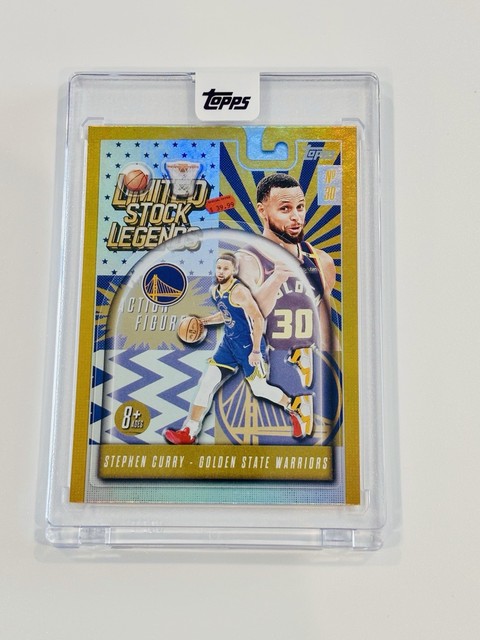 Stephen Curry 2016 NBA Art Card MVP Warriors Collectible MINT ENCASED