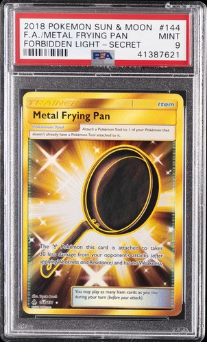 Metal Frying Pan graded PSA 9 for sale on eBay