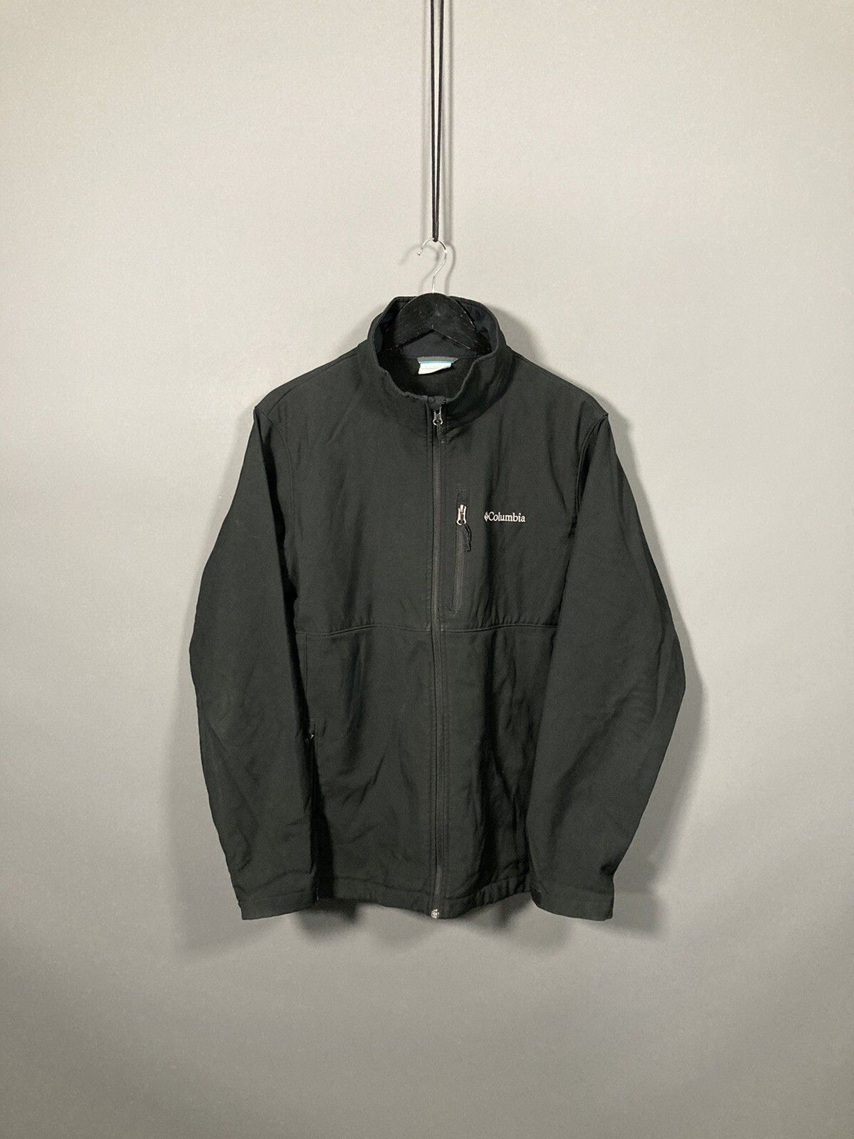 Chaqueta COLUMBIA SOFTSHELL - Talla Grande - Negra - Excelente Estado - Para Hombre