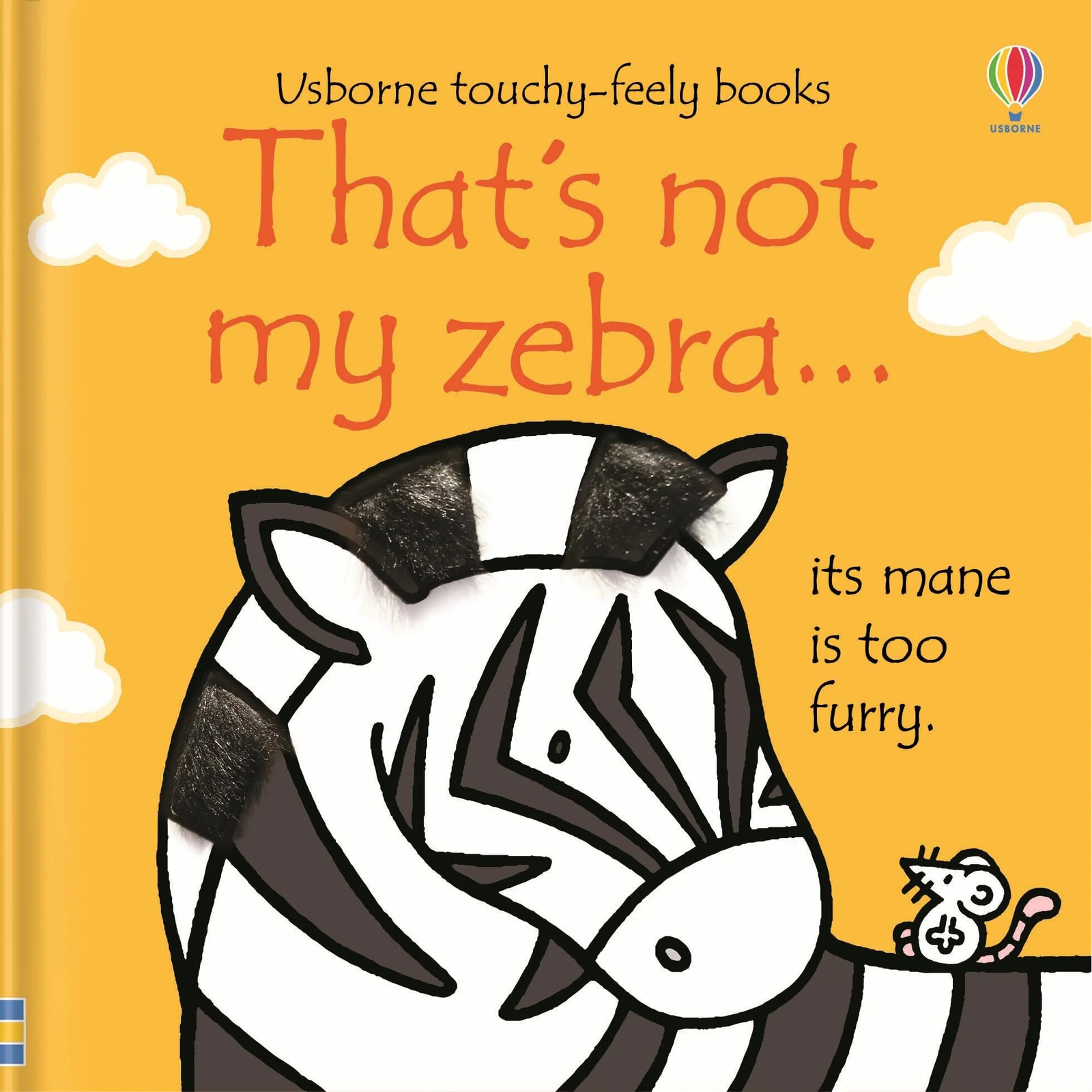 Thats Not My Zebra by Fiona Watt - Usborne Touch and Feel Board Book | Fiona Wat