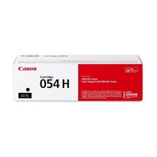 Canon Genuine 054H Black Toner Cartridge High Capacity Compatible with LBP622Cdw