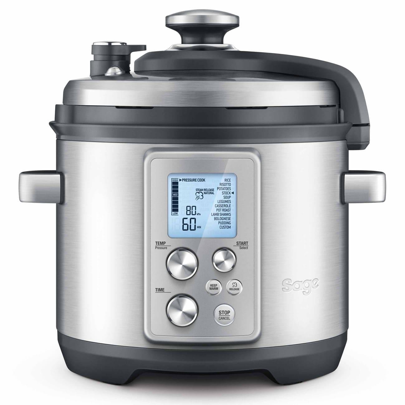 Sage The Fast Slow Pro BPR700BSS Pressure Cooker 6L Brushed Stainless Steel-