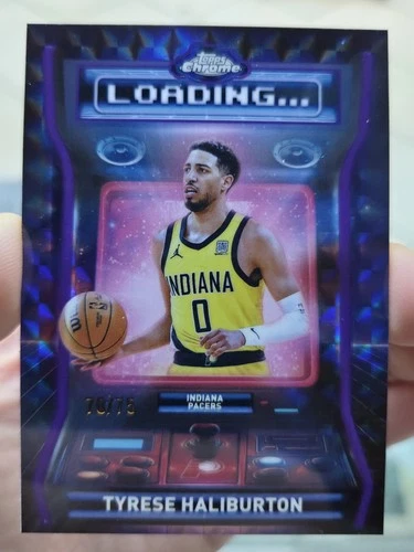 2025 Topps Chrome Tyrese Haliburton Base (RAW)
