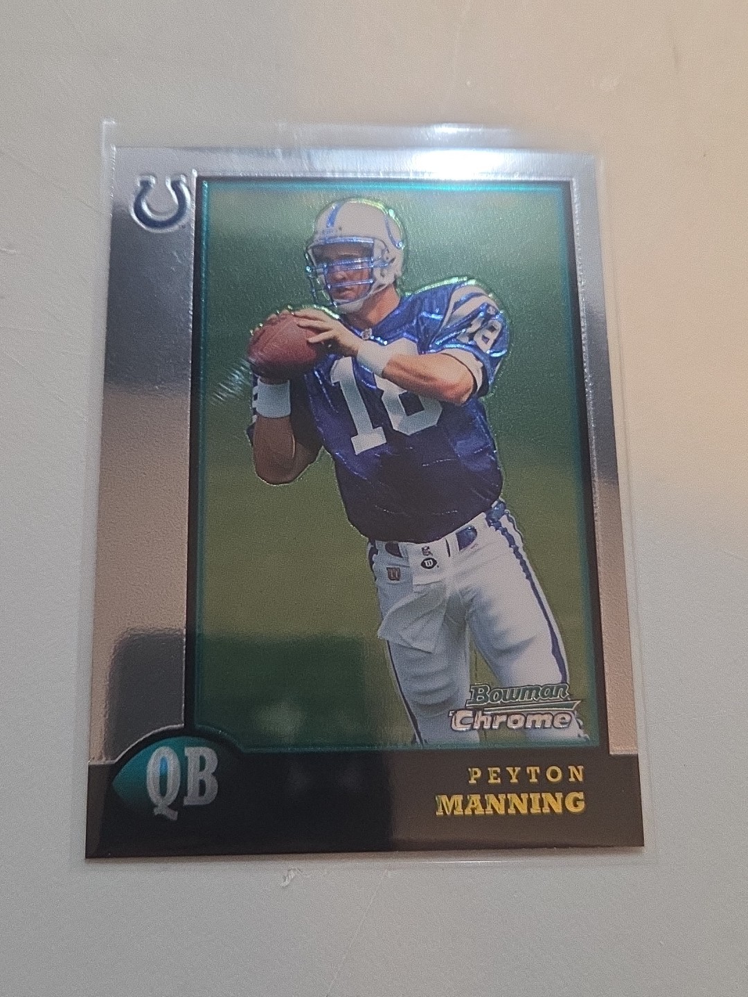 1998 Bowman Chrome - Peyton Manning #1 (RC)
