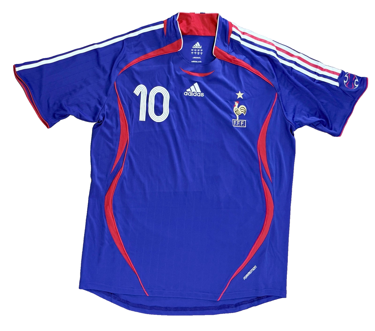 Zinedine Zidane France Signed Jersey Official 2006 World Cup