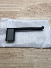 ICO Bath V4015 Volkano Flow Wall Mounted Euro Toilet Paper Holder - Matte Black