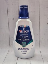 Crest Pro-Health Gum Detoxify Mouthwash, Alcohol Free, Cool Wintergreen, 33.8 oz