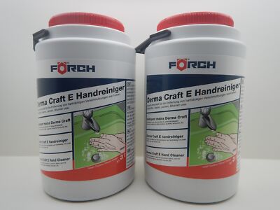 2x FÖRCH HANDWASCHPASTE WASCHPASTE HANDREINIGER PFLEGE DERMA CRAFT 3000ml