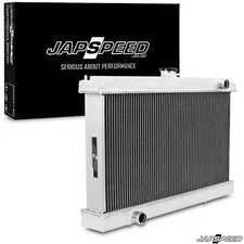 JAPSPEED UNIVERSAL 100MM THICK HIGH FLOW ALUMINIUM ALLOY RADIATOR