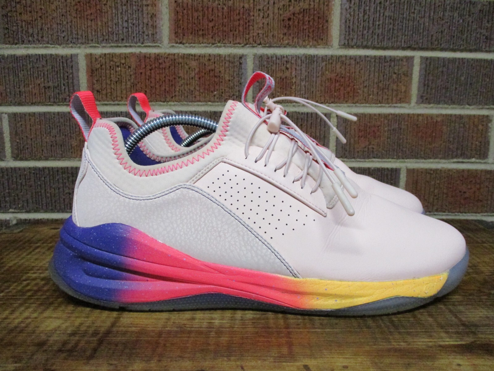 SAOLA Scarpe uomo chiodi di garofano multicolore CL020 comode ammortizzate atletiche taglia 11 5