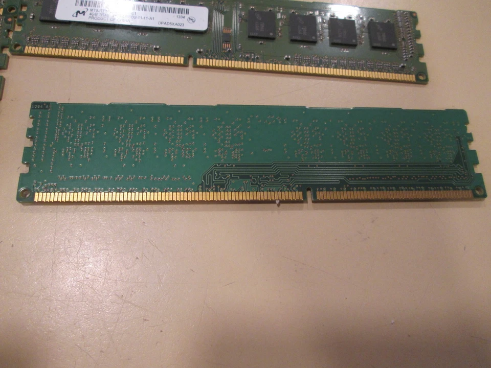 QTY 17 Micron 4GB PC3-12800U 1Rx8 Memory Ram MT8JTF51264AZ-1G6E1 - Image 4 of 4