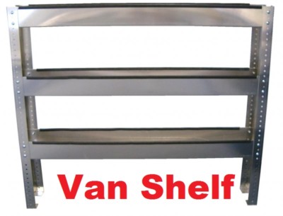 Carpet Cleaning  S/S  Adjustable 3-Tier Chemical Van Shelf  Storage Truckmount