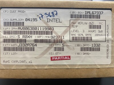 AV8063801119903 SR0XH INTEL MPU Core™ i7-3687U Processor AV8063801119903 SR0XH INTEL MPU Core™ i7-3687U Processor