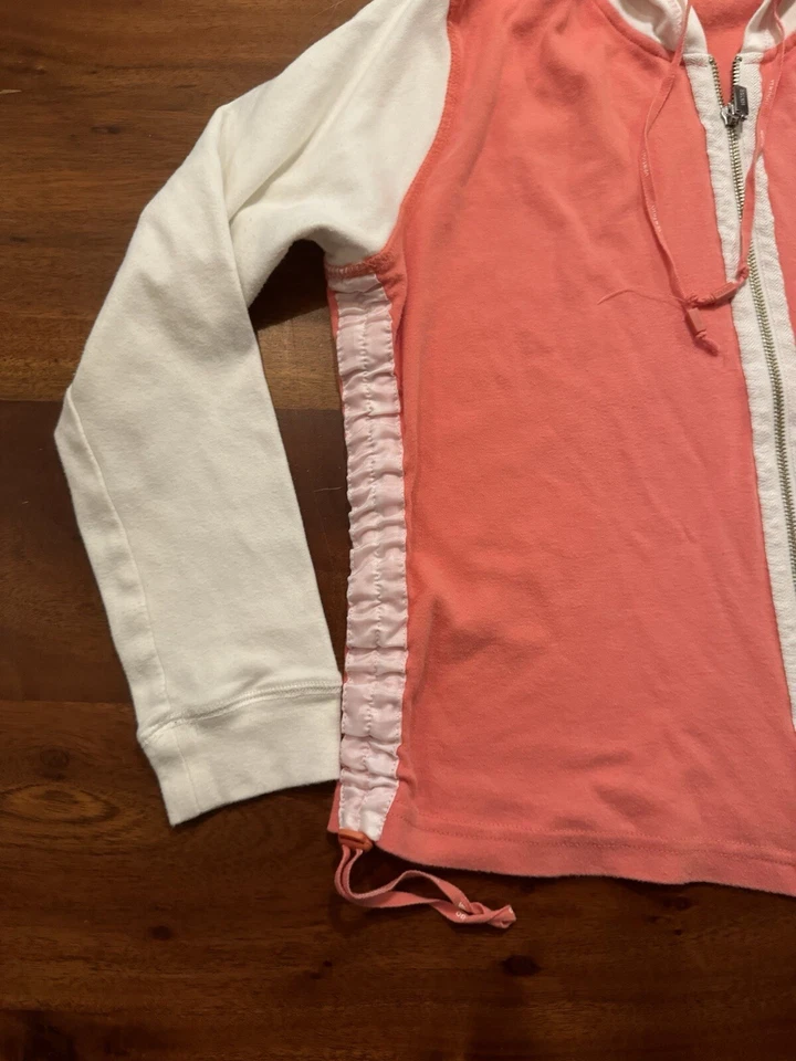 Vertigo Paris Women’s Pink Zip Up Hoodie Sweater Sz XL Foto 3 de 4