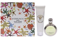 VERSACE EROS FOUR FEMME for Women 2 pcs GIFT SET 3.4 oz EDT Spray + 5 oz LOTION