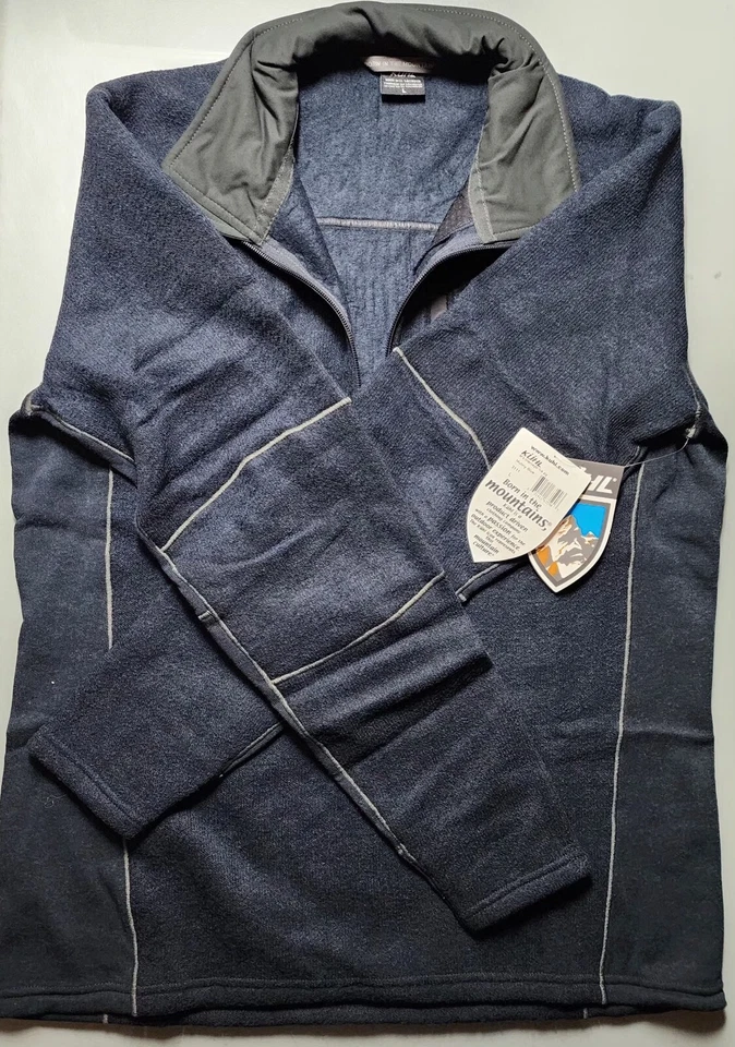 Kuhl Interceptr  1/4 Zip Fleece Jacket , Mutiny Blue, Size L - Image 4 of 4