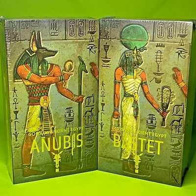 FOUR HORSEMEN MYTHIC LEGIONS FIGURA OBSCURA EGYPTIAN GODS ANUBIS & BASTET MIB