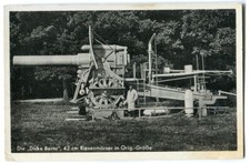 Ak Die dicke Berta aus Holz 42