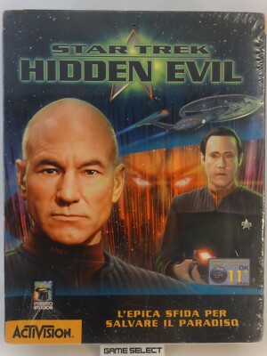 Jeu Star Trek Hidden Evil PC - Big Box Française Avec Notice - Bon état