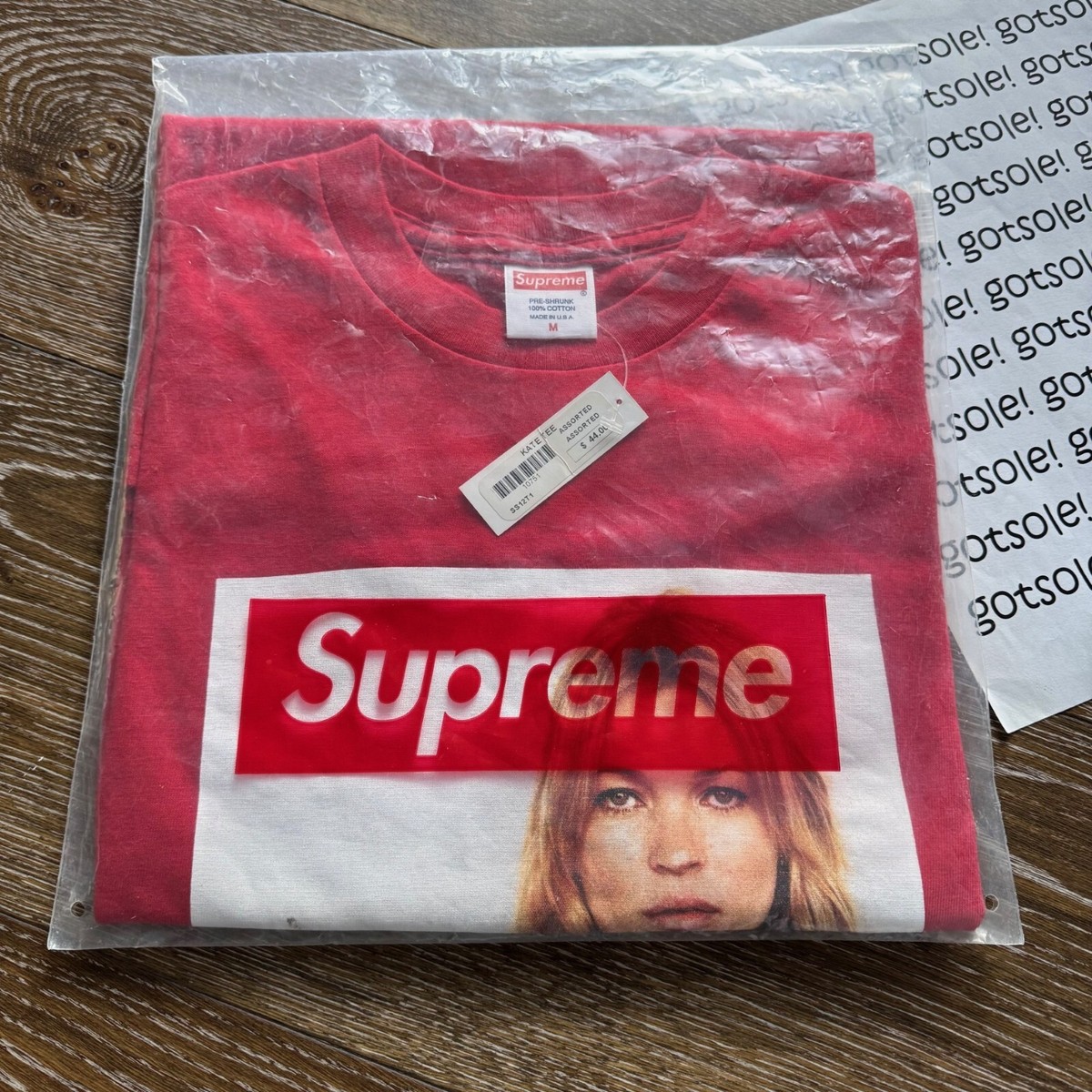 SUPREME KATE MOSS PHOTO TEE RED SS12 MEDIUM M T-SHIRT 2012 SUPREME KATE MOSS PHOTO TEE RED SS12 MEDIUM M T-SHIRT 2012