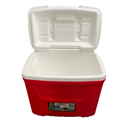 Igloo Island Breeze 48 Quart Cooler Lava Red 25 562 X 14 062 X 14 125...