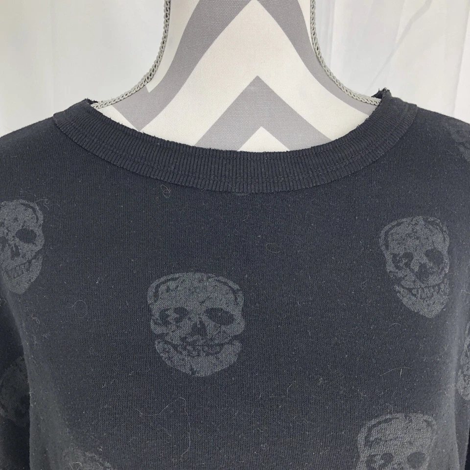 Pulôver moletom vintage Havana feminino caveira tamanho pequeno - Imagem 2 de 4