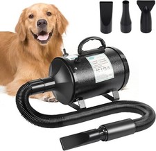 Winnie Home Dog Blow Dryer 3.2HP High Velocity Professional Pet Grooming Dryer